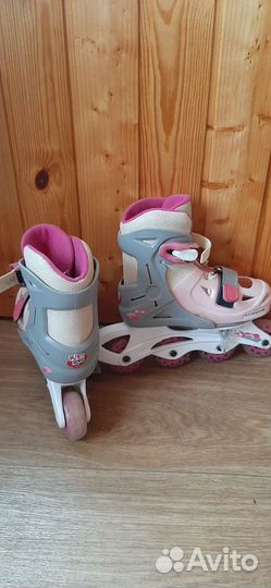 Ролики раздвижные для девочки размер 28-32
