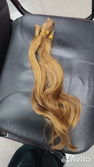 Волосы натуральные срез