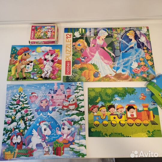 Пазлы крупные 3+