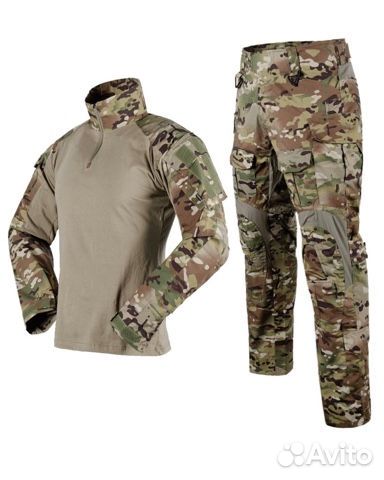 Костюм тактический с наколенниками Мультикам