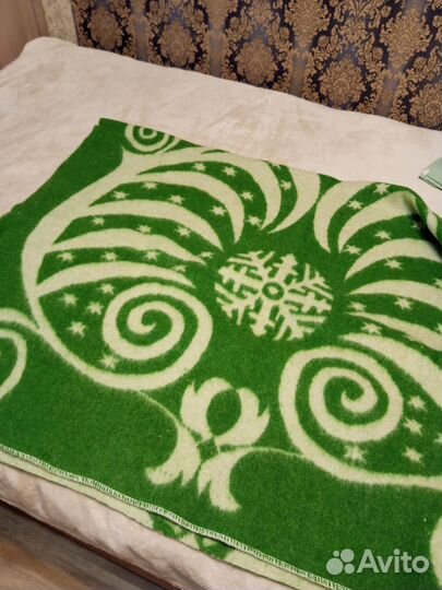 Одеяло из верблюжьей шерсти СССР