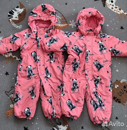 Комбинезон демисезонный для девочек