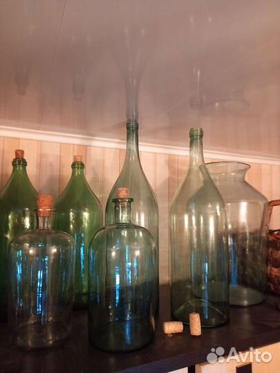 Бутыль стеклянная 30 литров