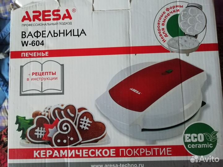 Вафельница aresa W604