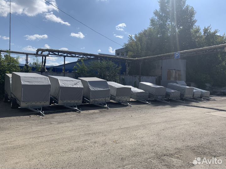 Прицеп легковой Титан 2.0х1.3м низкий борт 30см