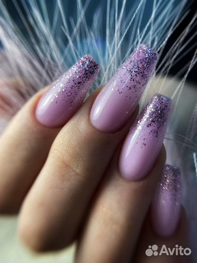 Наращивание, маникюр, покрытие гель-лак. Щербинки