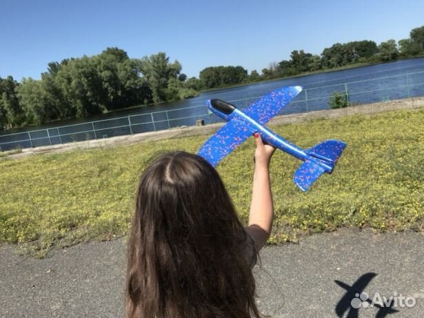 Самолет метательный планер 45 см