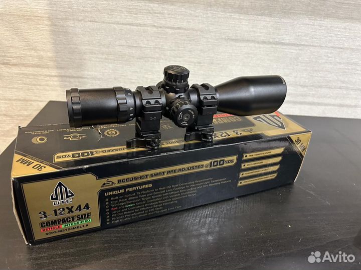 Оптический прицел leapers accushot 3-12x44