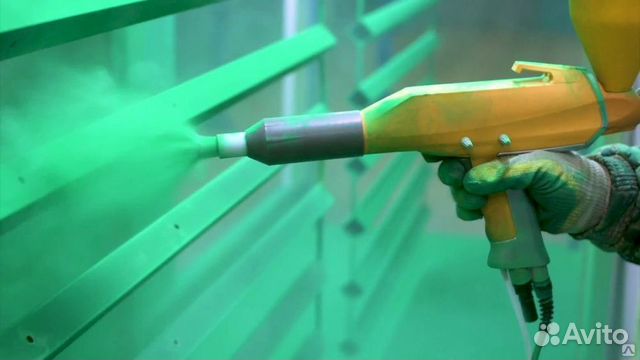 Порошковое окрашивание металлических изделий