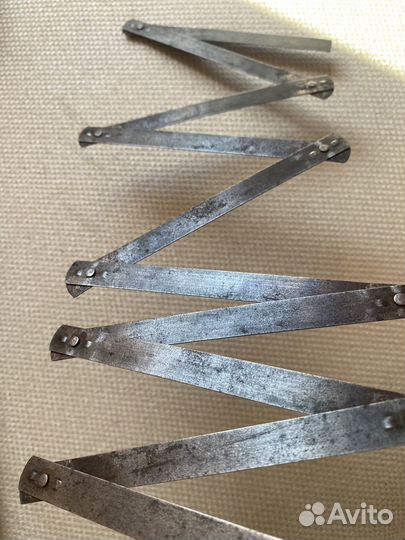 Метр металлический СССР