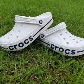 Crocs крокс белые мужские и женские м6