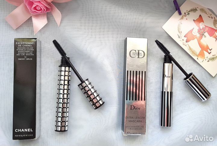 Тушь Chanel и Dior (новая)