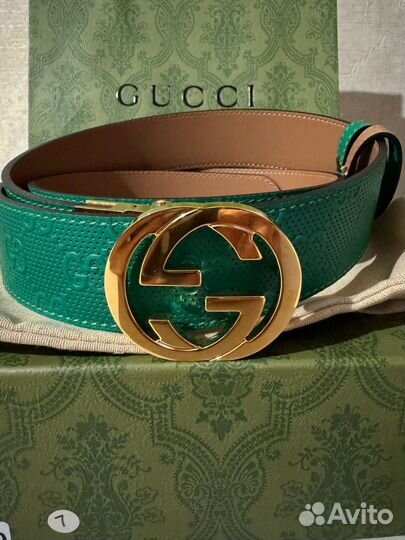 Ремень Gucci двусторонний