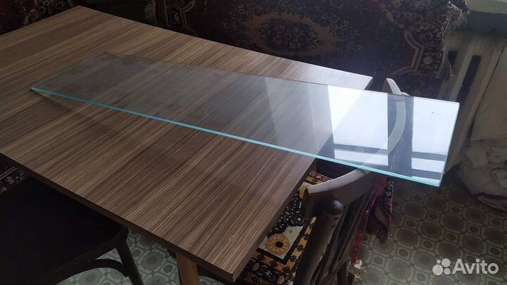 Полка стеклянная 24 х 94