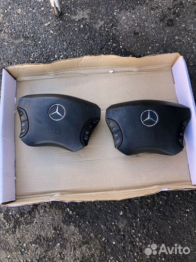 Подушка безопасности в руль Mercedes Benz s220