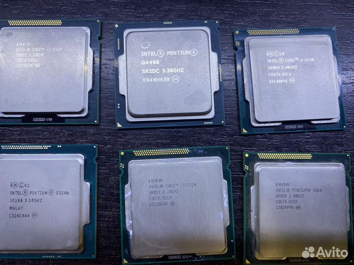 Процессор i3-2120,3240 / Pentium G4400, G3240,G860