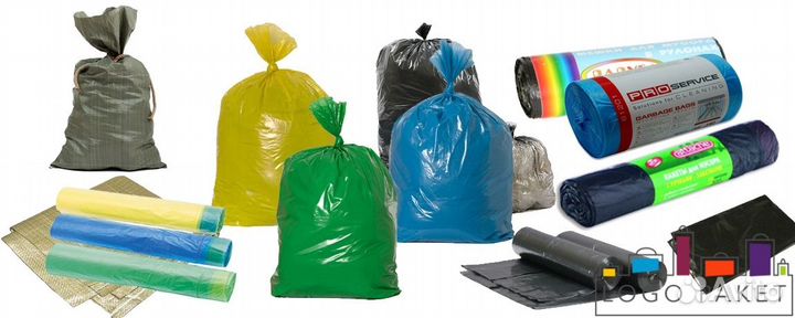 Пакеты для мусора 240 л