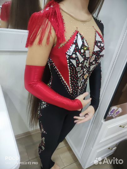 Комбинезон гимнастический (худ. Спорт. чир)