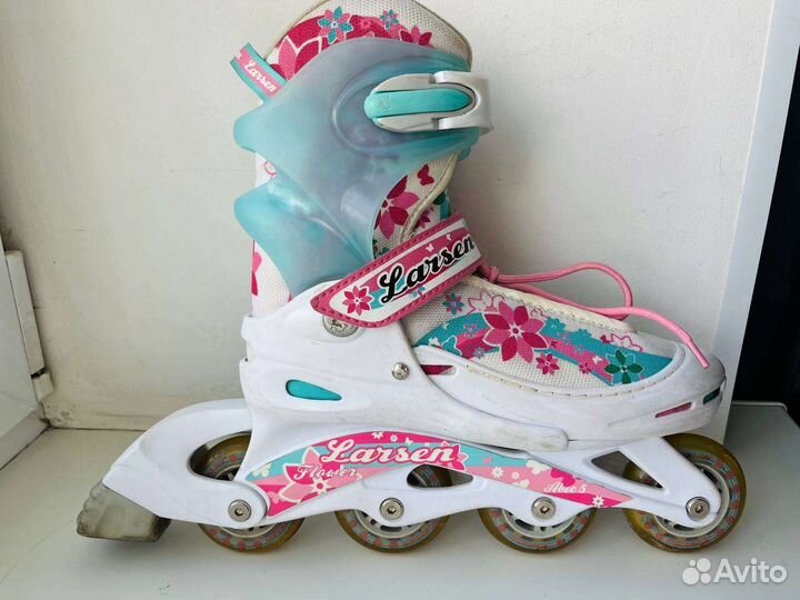 Роликовые коньки Larsen раздвижные