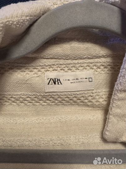 Рубашка zara мужская