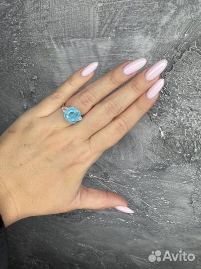 Кольцо турмалин