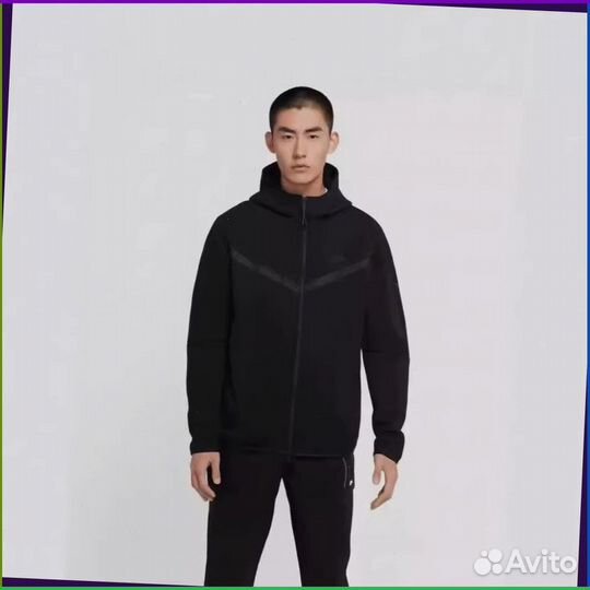 Зип худи Nike Tech Fleece (Артикул: 24023)