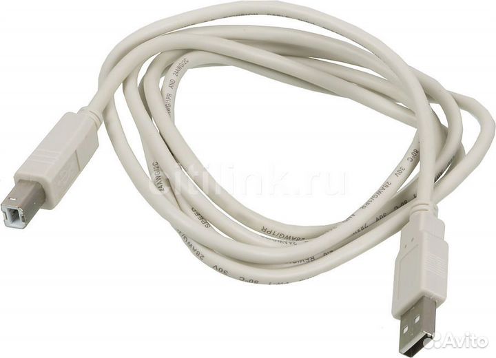 Кабель для принтера usb 2.0 a-b (2метра)
