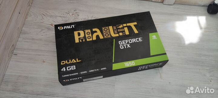 Видеокарта gtx 1650 4GB