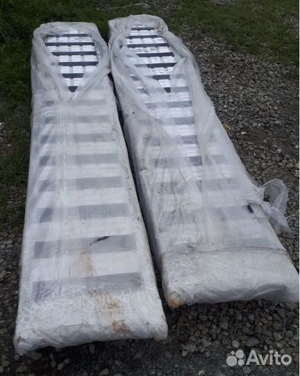 Сходни алюминиевые для спецтехники 2,7х0,4х4000кг