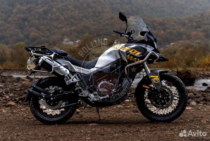 Дорожный мотоцикл Cyclone RX401 silver новый