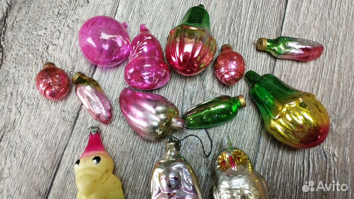 Елочные игрушки - СССР