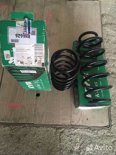 Пружины на corolla toyota