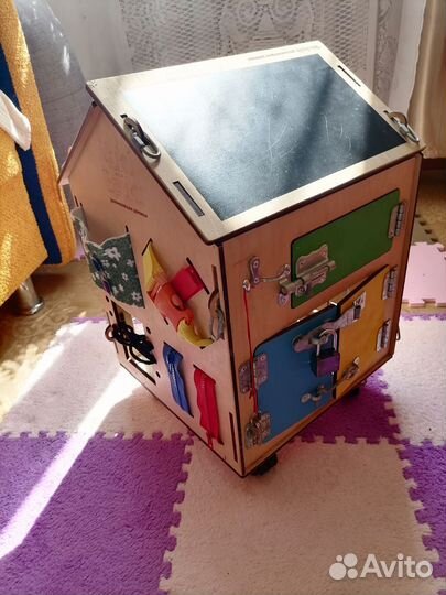 Бизиборд домик большой