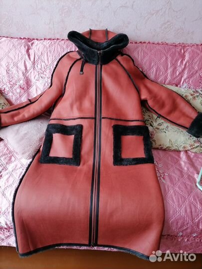 Дубленка женская искусственная