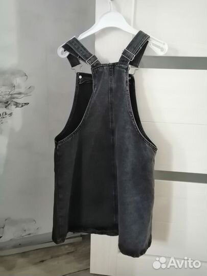 Джинсовый сарафан для девочки