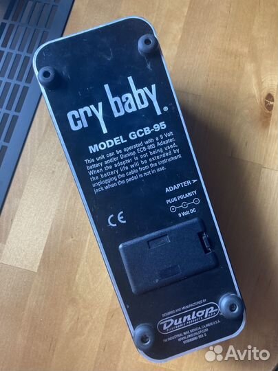 Dunlop Cry Baby USA Wah Wah