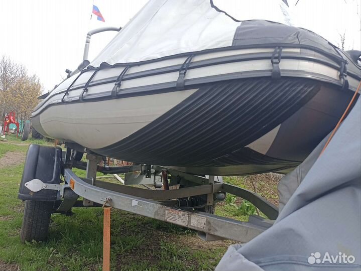 Комплект мотор+лодка+прицеп