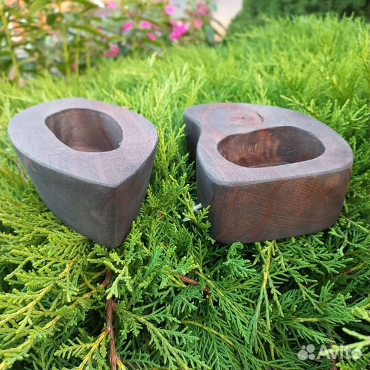 Подсвечник деревянный. Формы для воска