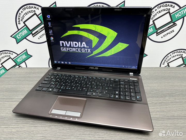 Мощный Asus 8 ядер core i7 8Gb Geforce SSD+500