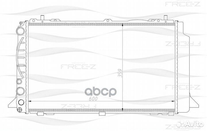Радиатор KK0114 free-Z