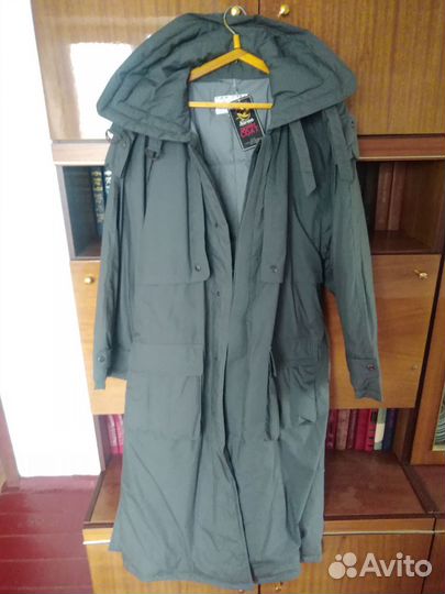 Пуховик мужской длинный советский Китай