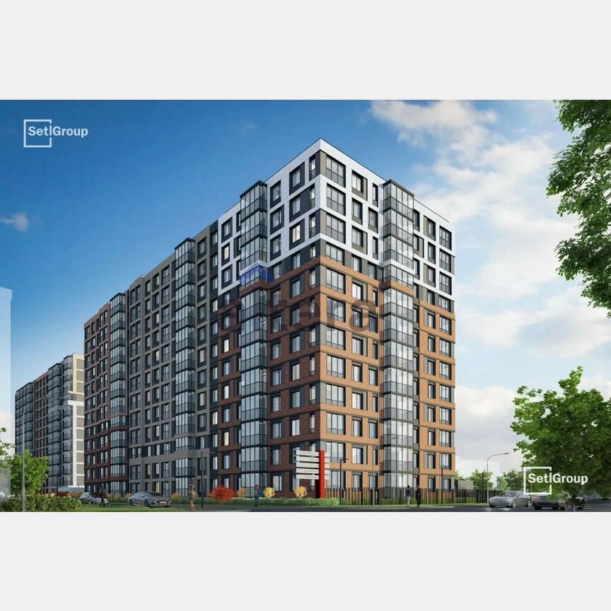 Квартира-студия, 24,5 м², 3/12 эт.