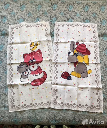 Полотенца салфетки новые