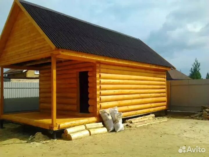 Сруб для бани