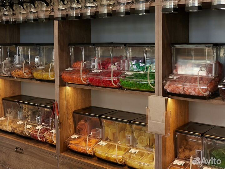 Продается стильный магазин орехов и сухофруктов