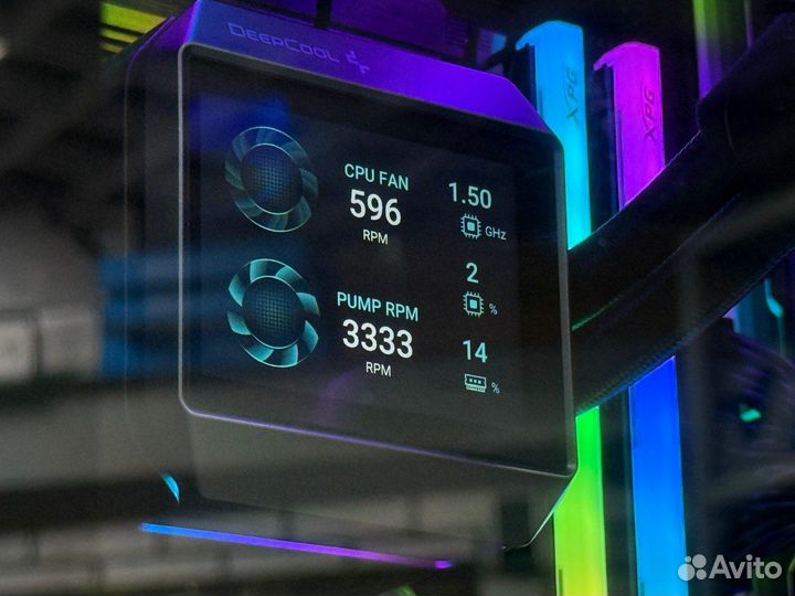 Игровой компьютер с монитором 127 Гц