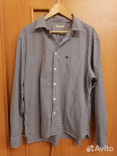 Burberry рубашка мужская оригинал 3XL