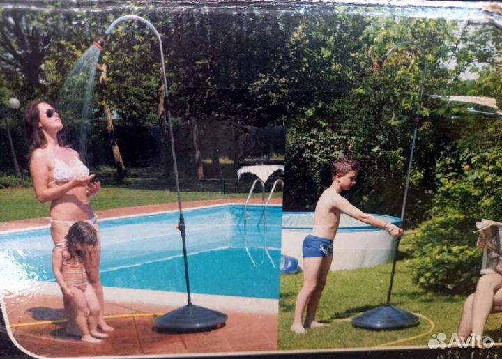 Дачный самонагреваемый душ для бассейна