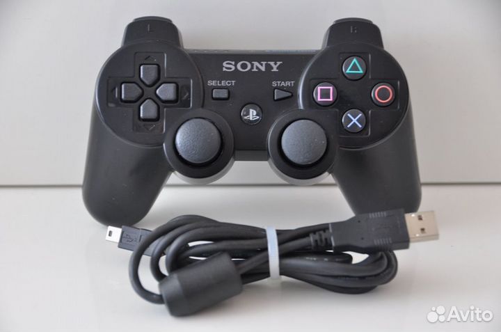Кабель зарядки DualShock ps3 (mini USB)
