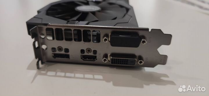 Видеокарта asus GeForce GTX 1050 Ti strix